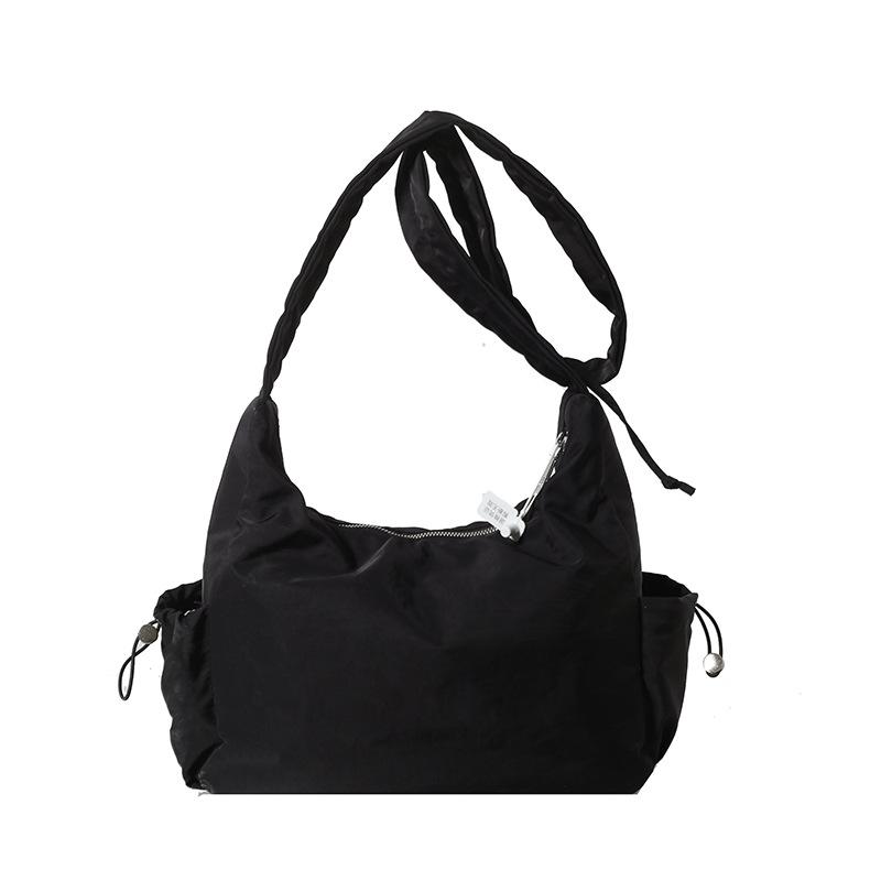 Nylon cargo bag with pockets | Womens Shoulder Bags Shoulder