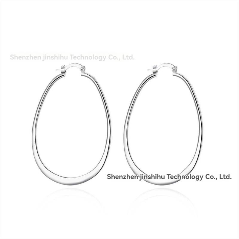 Oval hoop earrings | Womens Earrings Earrings Earrings