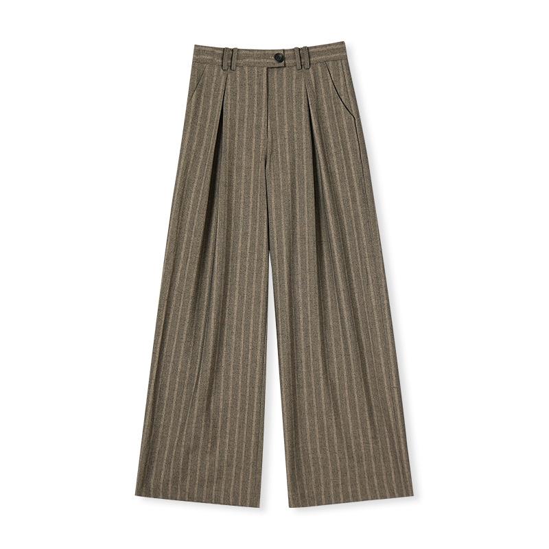 Pinstripe flared pants | Womens Trousers Clothing Trousers