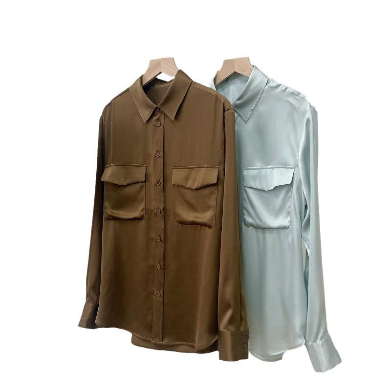 Pockets flowy shirt | Womens Shirts & Blouses Clothing Shirts & Blouses