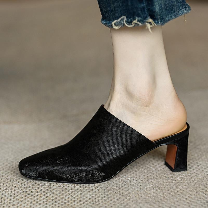 Pointed-toe leather slingback shoes | Womens Heeled Shoes Heeled Shoes Heeled Shoes