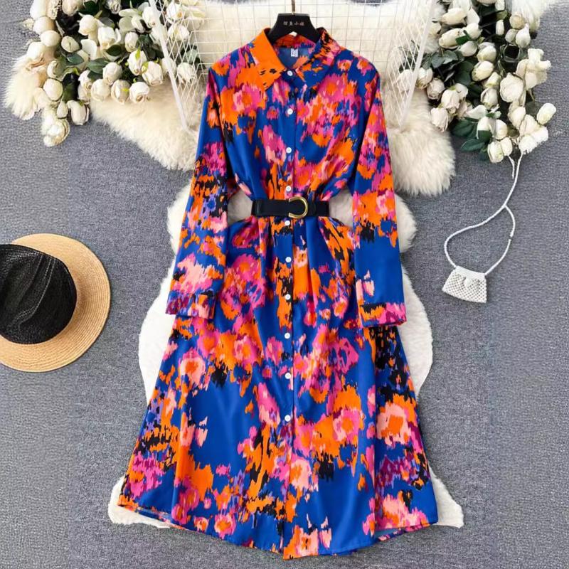 Printed satin dress | Womens Dresses & Jumpsuits Clothing Dresses & Jumpsuits