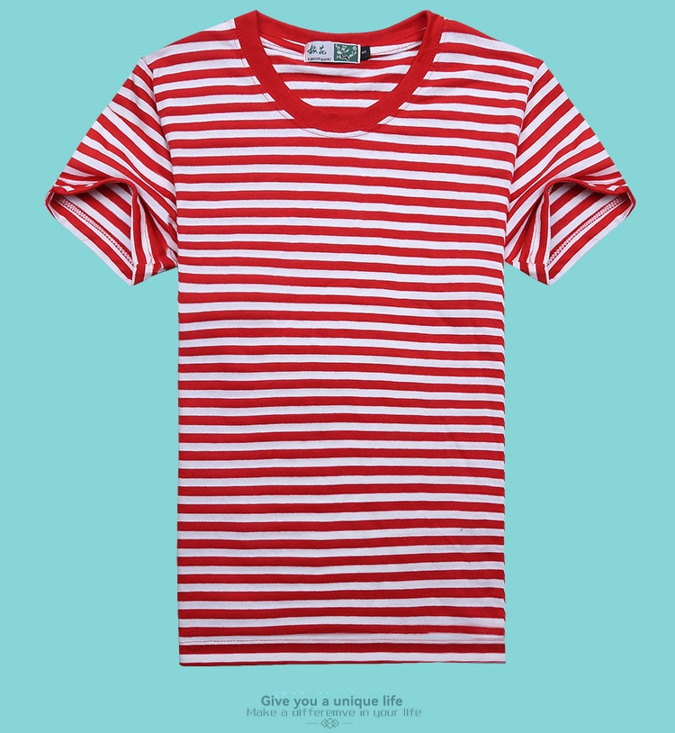 Printed striped T-shirt | Womens T-Shirts Clothing T-Shirts