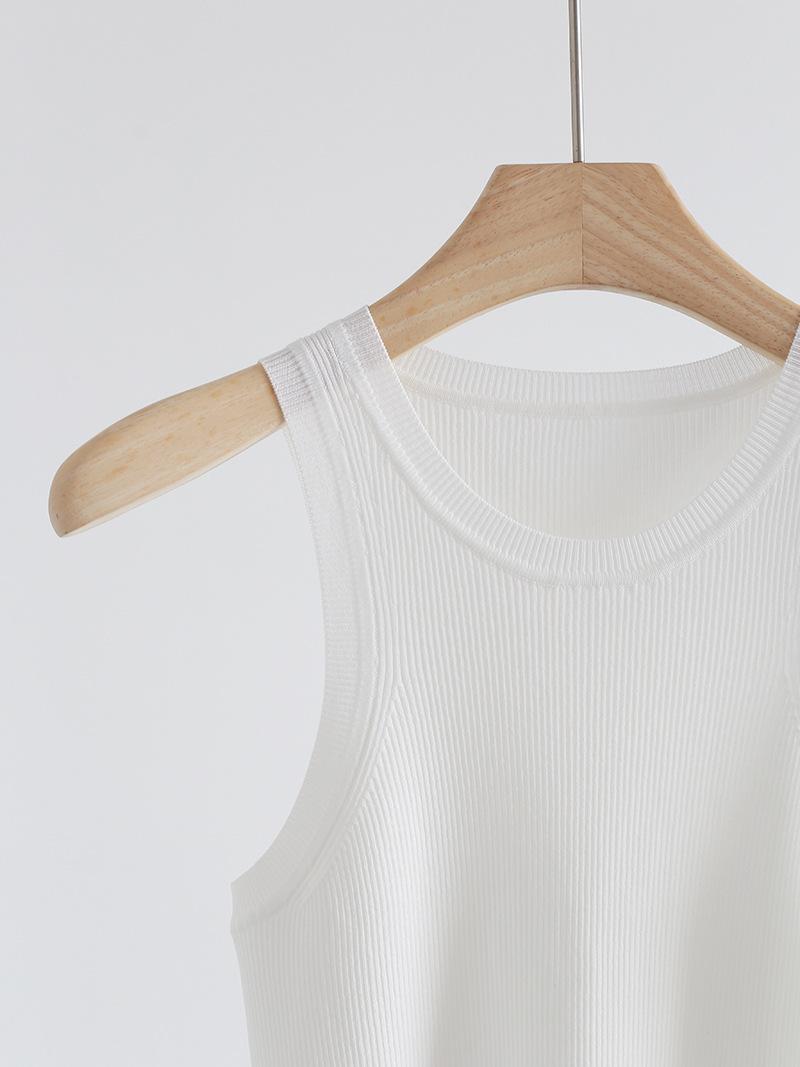 Ribbed knit top | Womens Tops Clothing Tops