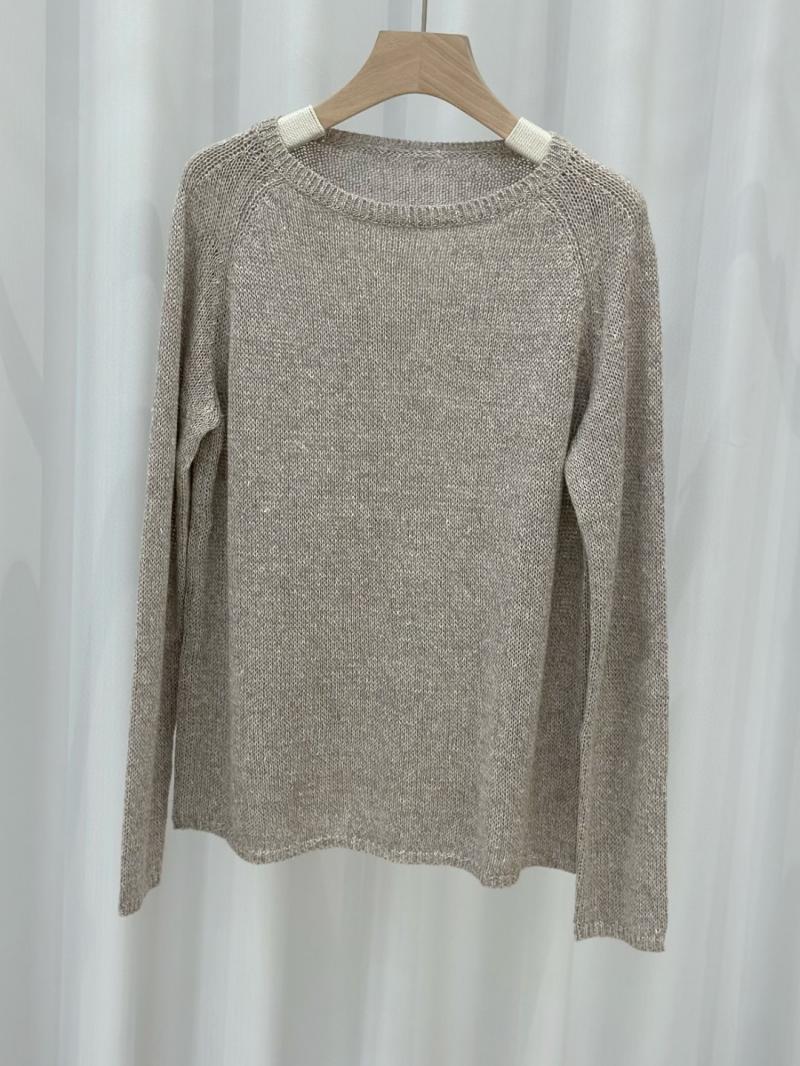 Round-neck knitted sweater | Womens Sweaters & Cardigans Clothing Sweaters & Cardigans