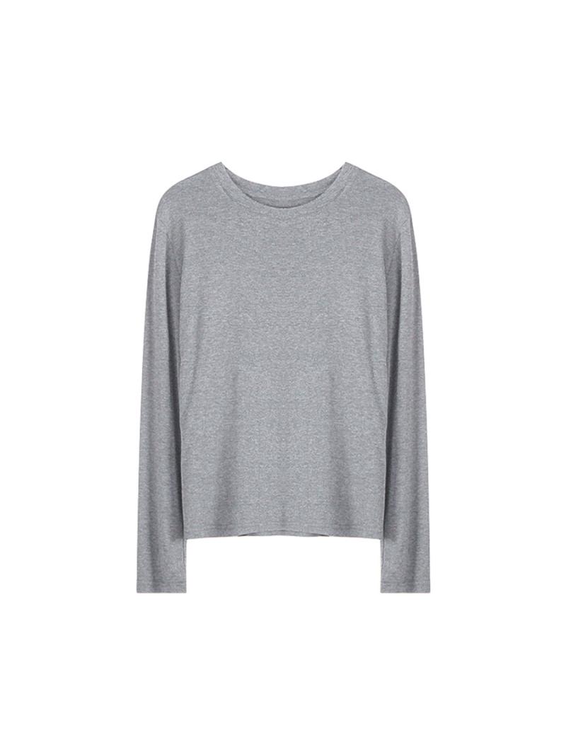 Round-neck long-sleeved t-shirt | Womens T-Shirts Clothing T-Shirts