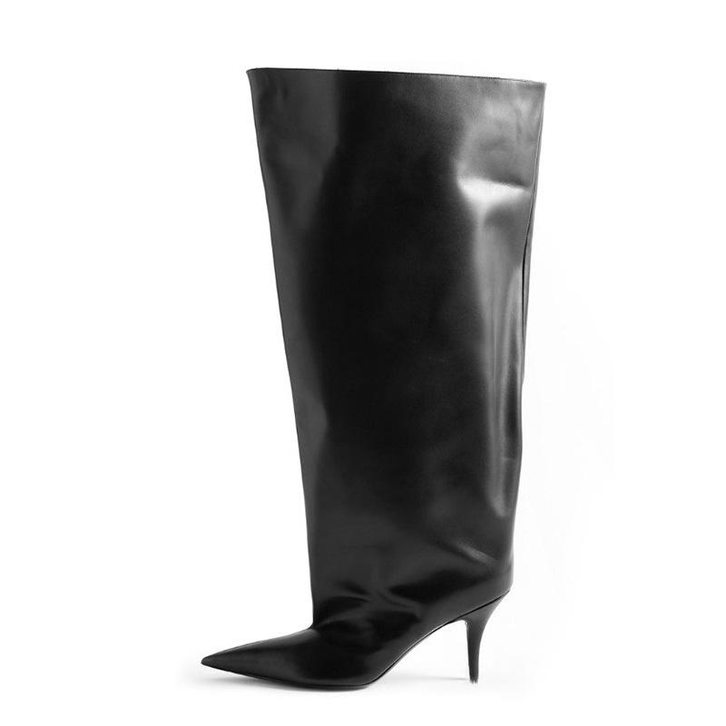 Round-toe leather boots | Womens Boots & Ankle Boots Boots & Ankle Boots Boots & Ankle Boots