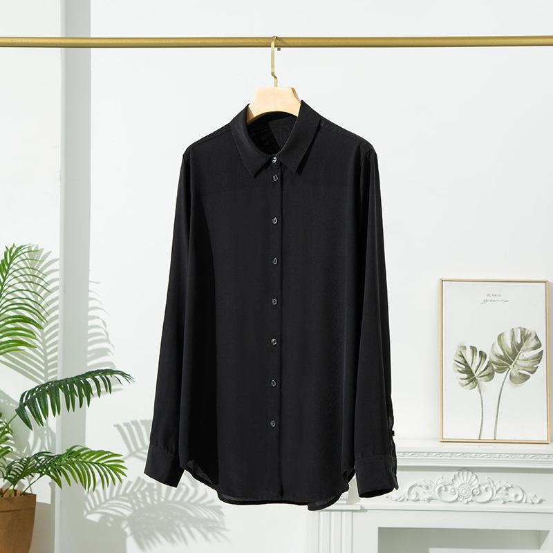 Satin finish flowy shirt | Womens Shirts & Blouses Clothing Shirts & Blouses