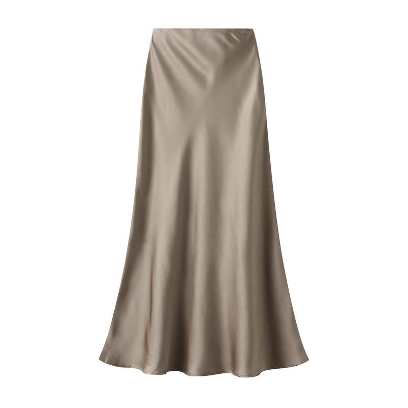 Satin long skirt | Womens Skirts Clothing Skirts