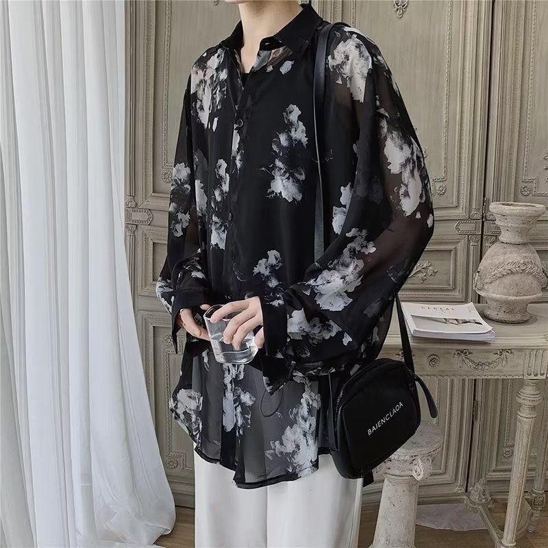 Satin print shirt | Womens Shirts & Blouses Clothing Shirts & Blouses