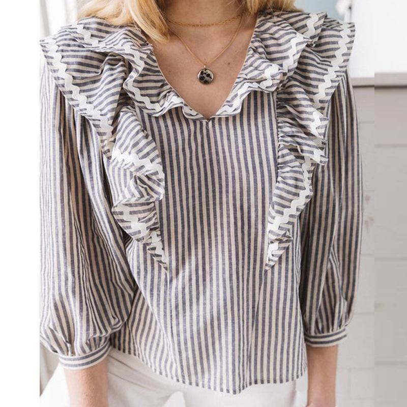 Semi-transparent printed blouse | Womens Shirts & Blouses Clothing Shirts & Blouses