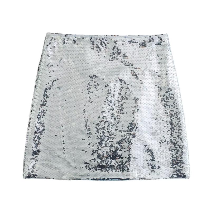 Sequin miniskirt | Womens Skirts Clothing Skirts