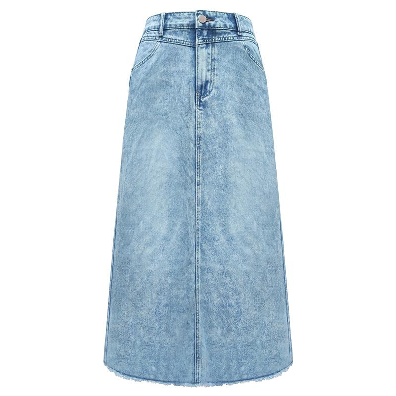 Slit denim skirt | Womens Skirts Clothing Skirts