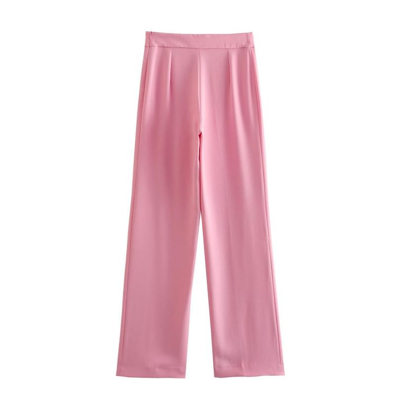 Straight-fit lyocell pants | Womens Trousers Clothing Trousers