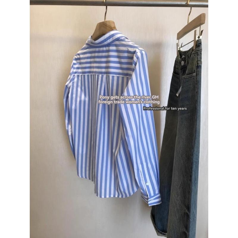 Striped flowy shirt | Womens Shirts & Blouses Clothing Shirts & Blouses