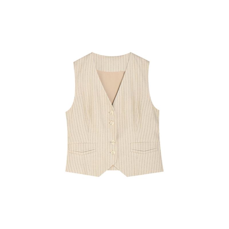 Striped suit waistcoat | Womens Vests Clothing Vests