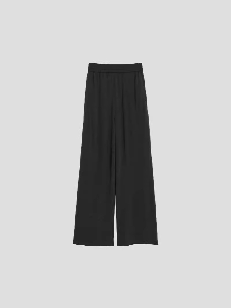 Textured flowy pants | Womens Trousers Clothing Trousers