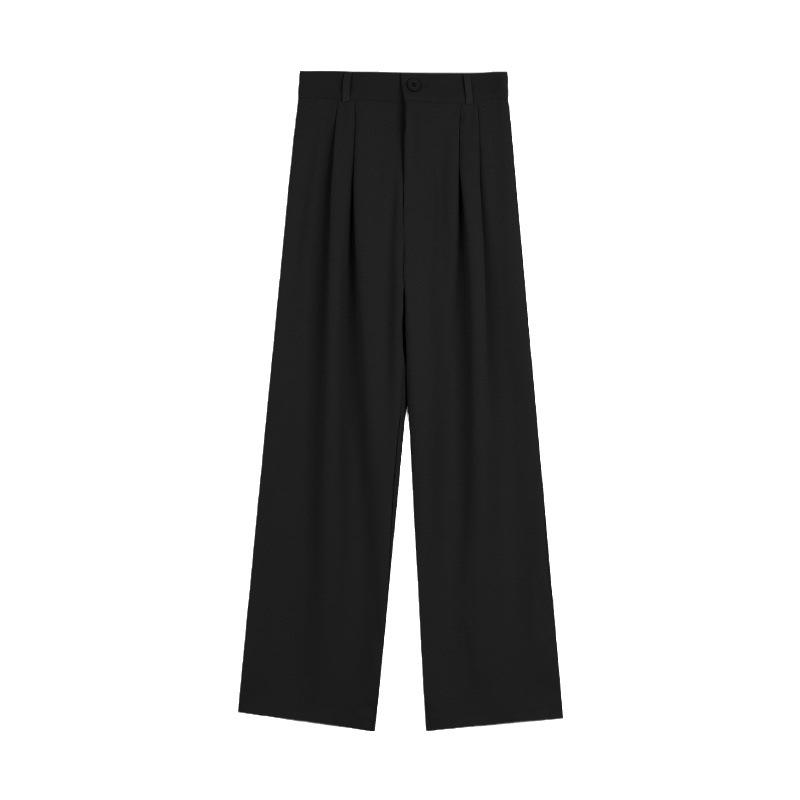 Textured wideleg pants | Womens Trousers Clothing Trousers