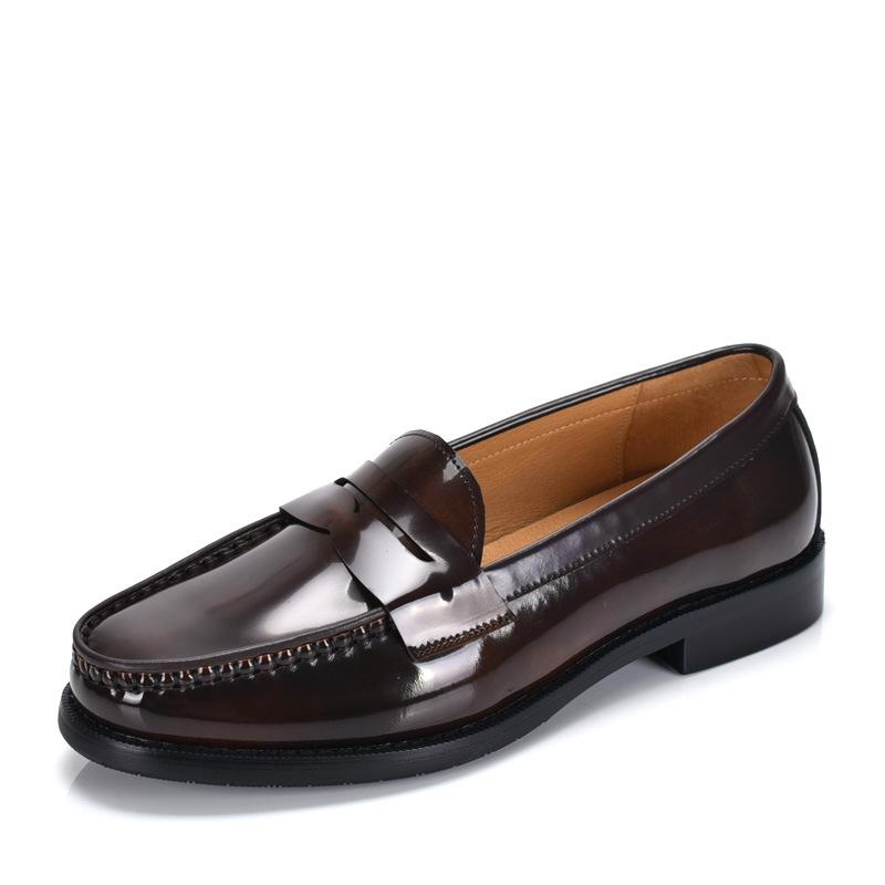 Two-tone leather loafers | Womens Flat Shoes Flat Shoes Flat Shoes