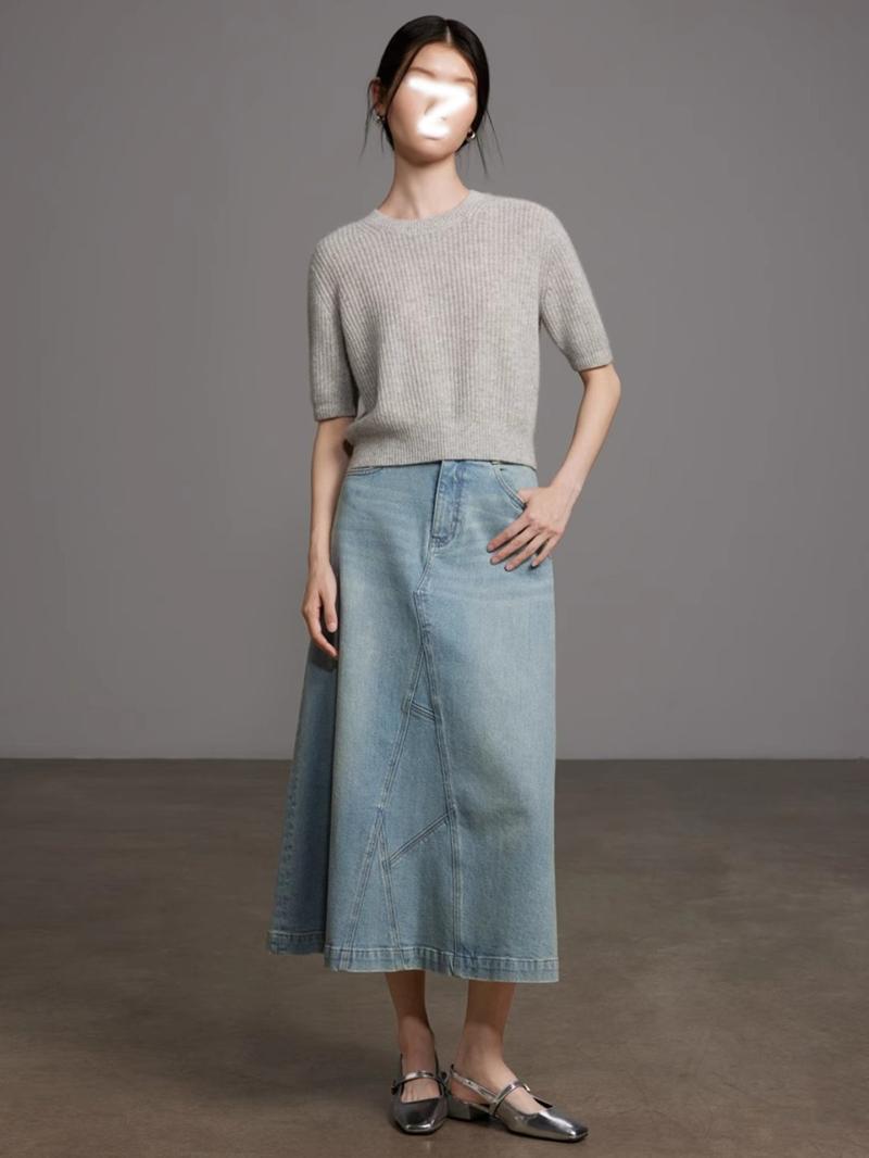 Vent midi skirt | Womens Skirts Clothing Skirts