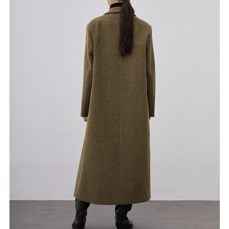 Virgin wool coat with pockets | Womens Coats Clothing Coats