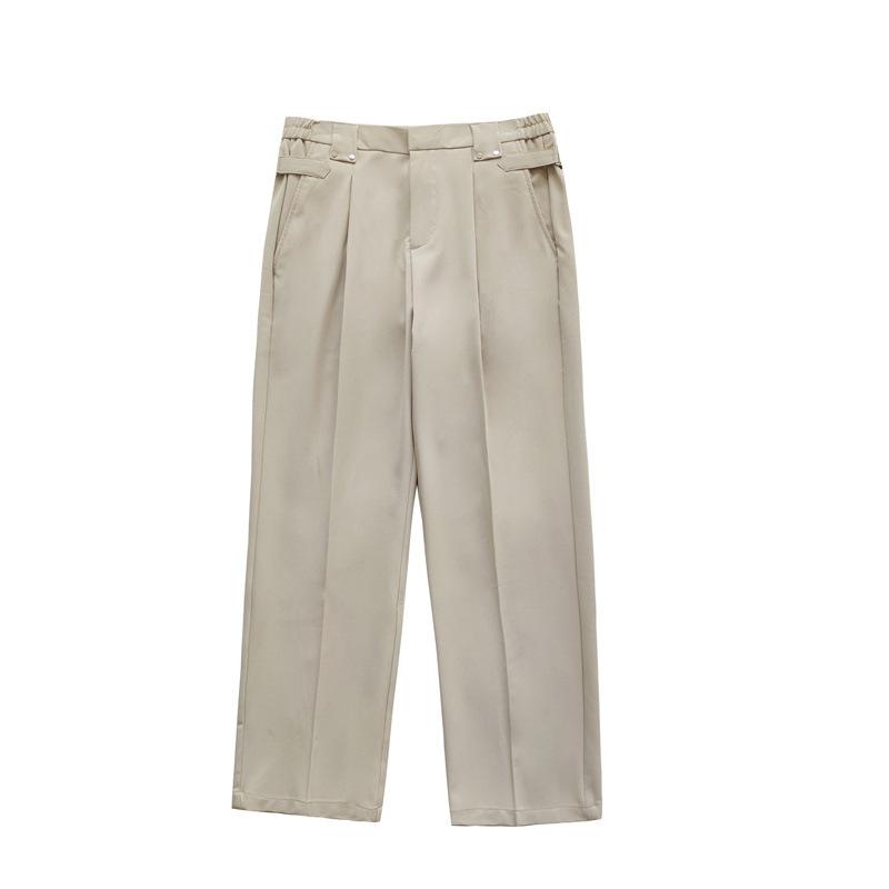 Wideleg pants with belt | Womens Trousers Clothing Trousers