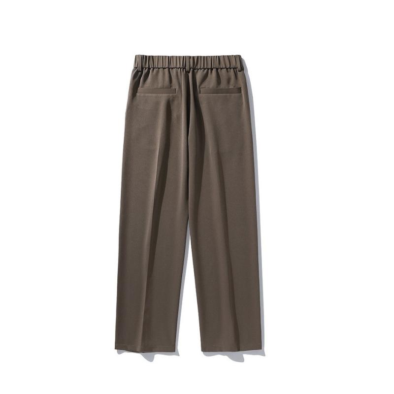 Wideleg pants with elastic waist | Womens Trousers Clothing Trousers