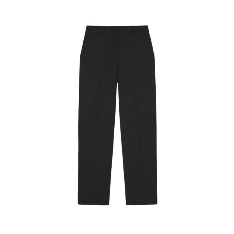 Wideleg pleated pants | Womens Trousers Clothing Trousers