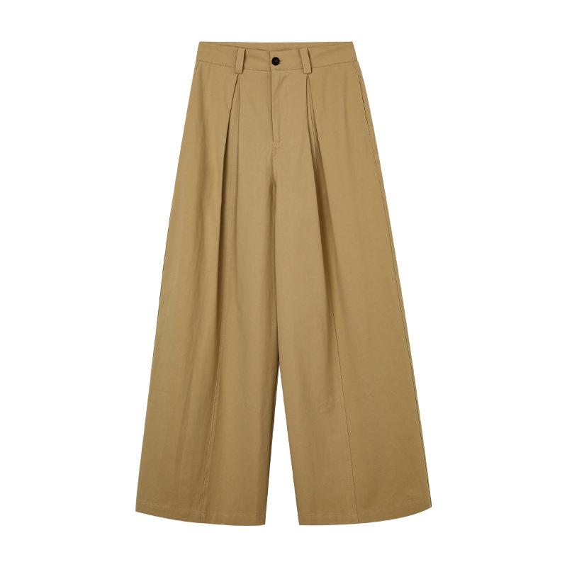 Wideleg pleated pants | Womens Trousers Clothing Trousers