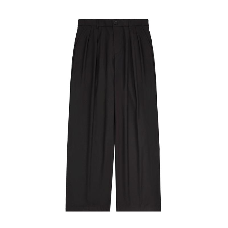 Wideleg pleated pants | Womens Trousers Clothing Trousers