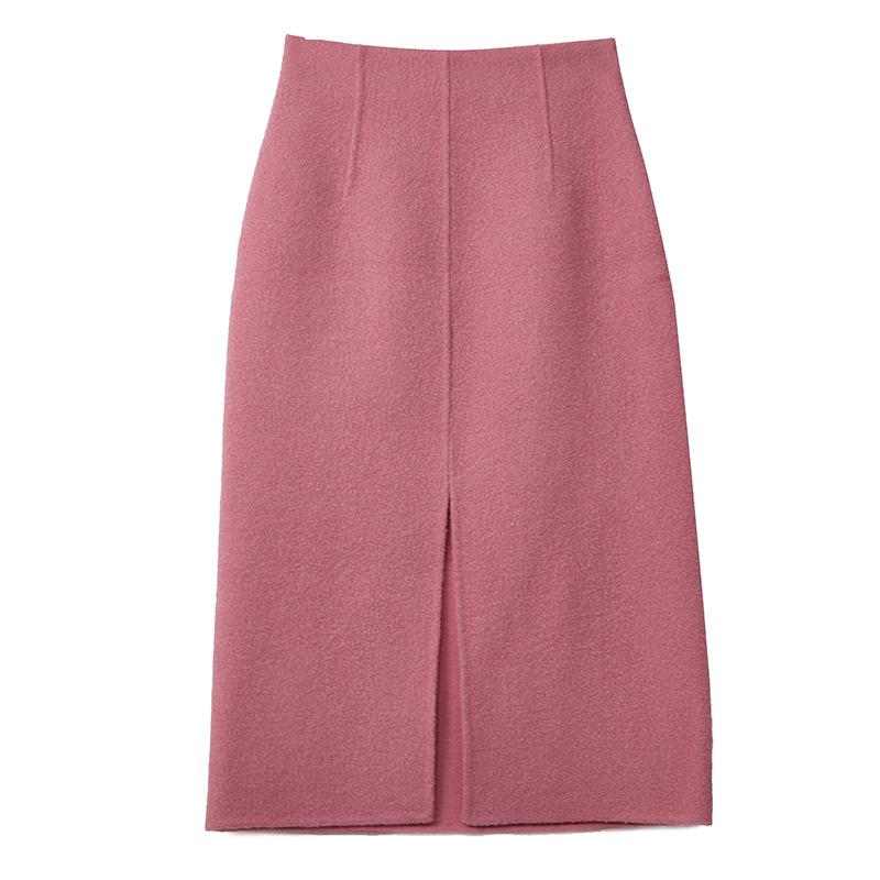 Wool skirt with slit | Womens Skirts Clothing Skirts