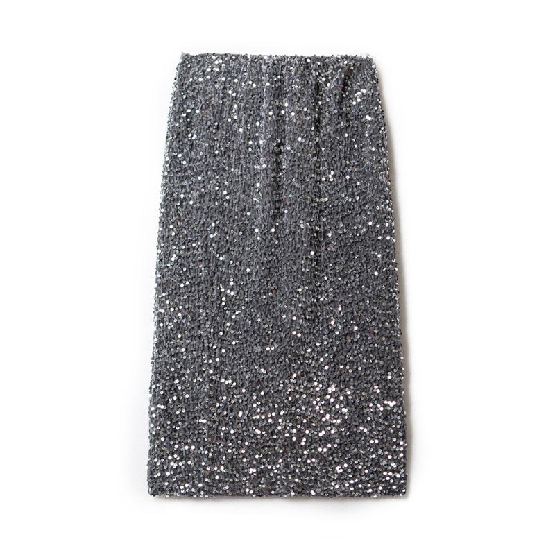 Sequin midi skirt | Womens Skirts Clothing Skirts