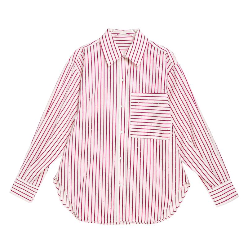 Striped cropped shirt | Womens Shirts & Blouses Clothing Shirts & Blouses